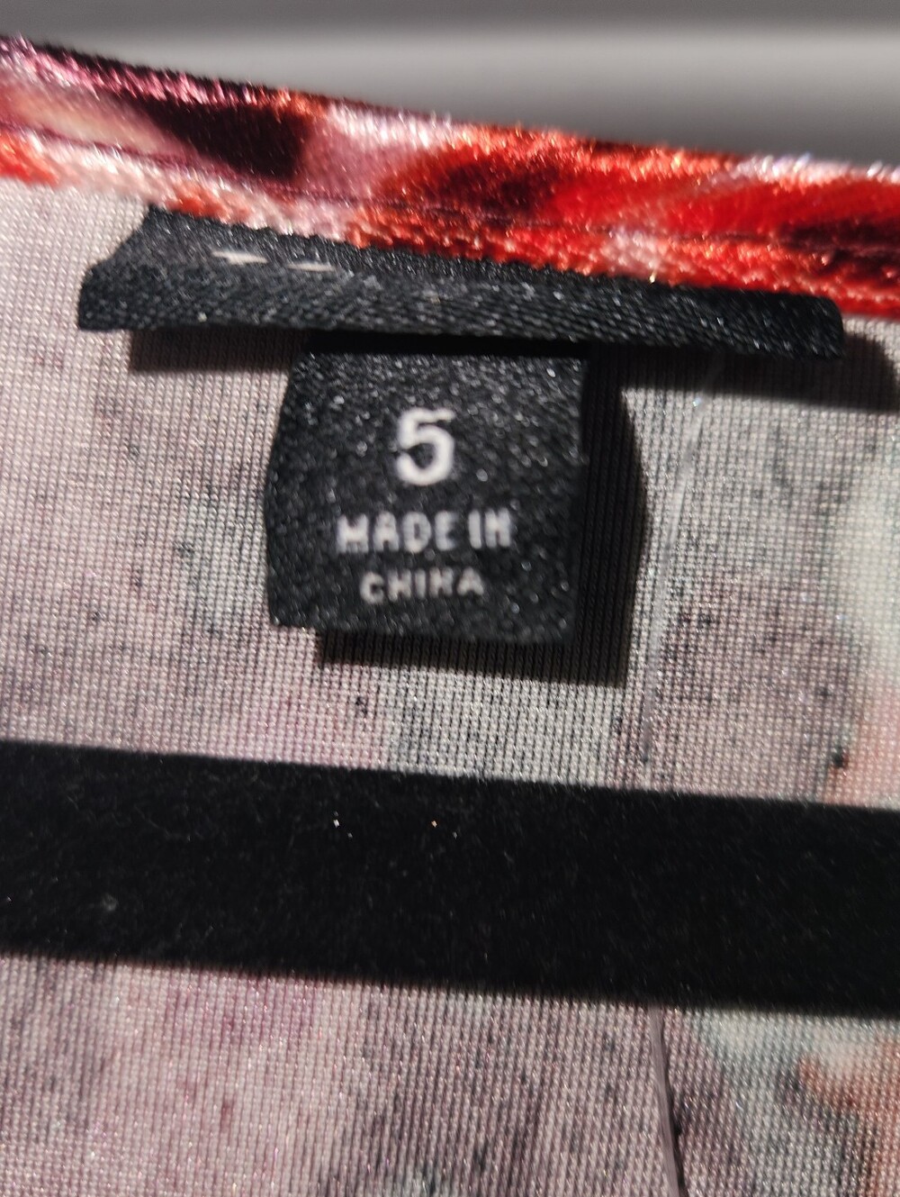Torrid Floral Tiered Plus-Size Dress Crushed Velvet  Burgandy Pink NWT 5X Plus - Picture 5 of 6